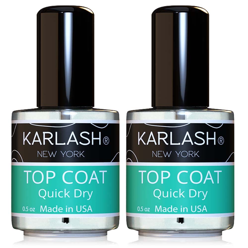 Karlash Quick Dry Nail Polish Top Coat for Fast Drying Super Shiny Coats 0.5 oz/15ml
| Karlash Quick Dry Fast Drying Su