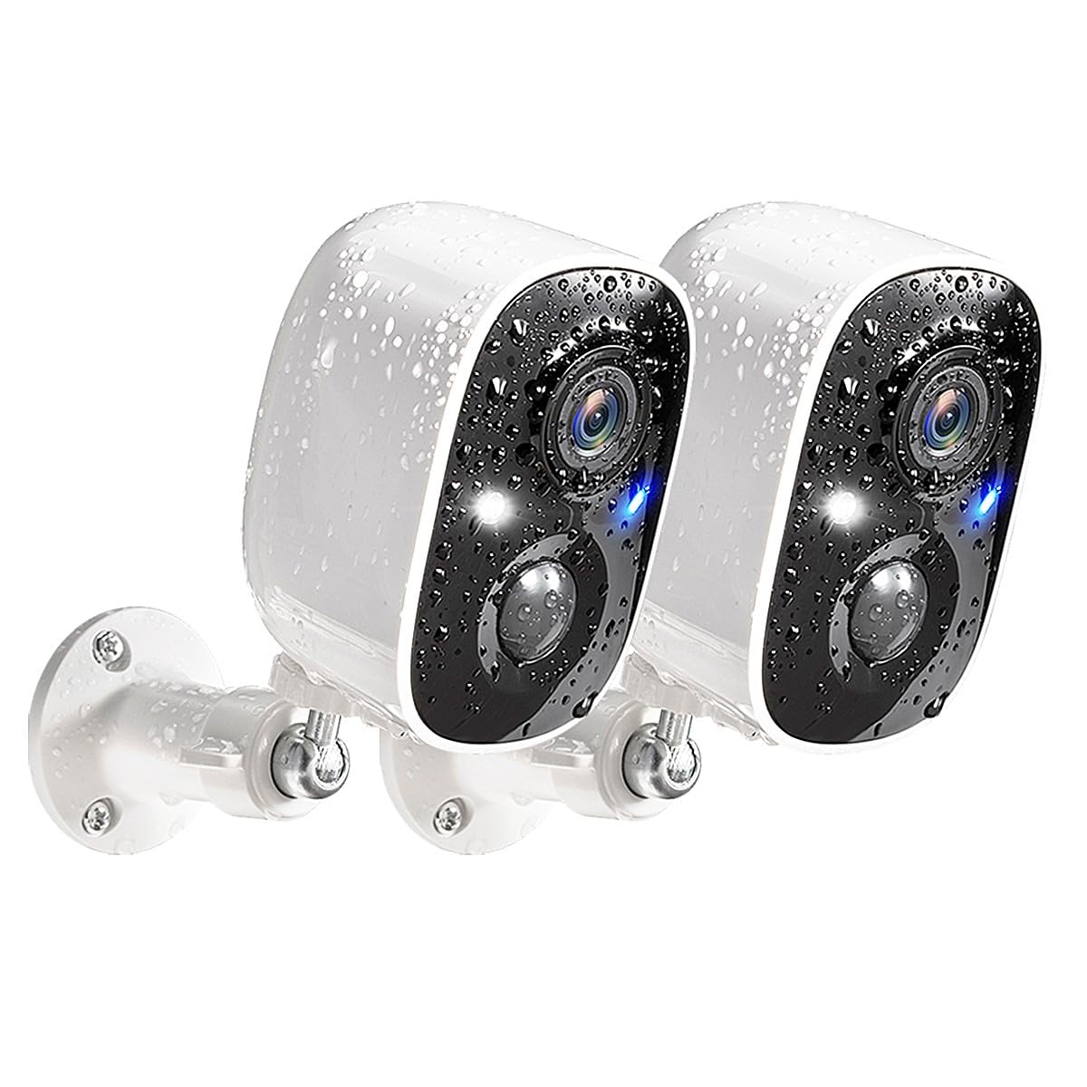 GMK Security Cameras Wireless Outdoor 2K Color Night Vision 2-Way Talk Battery Powered WiFi Home Camera
| GMK Secure 2K