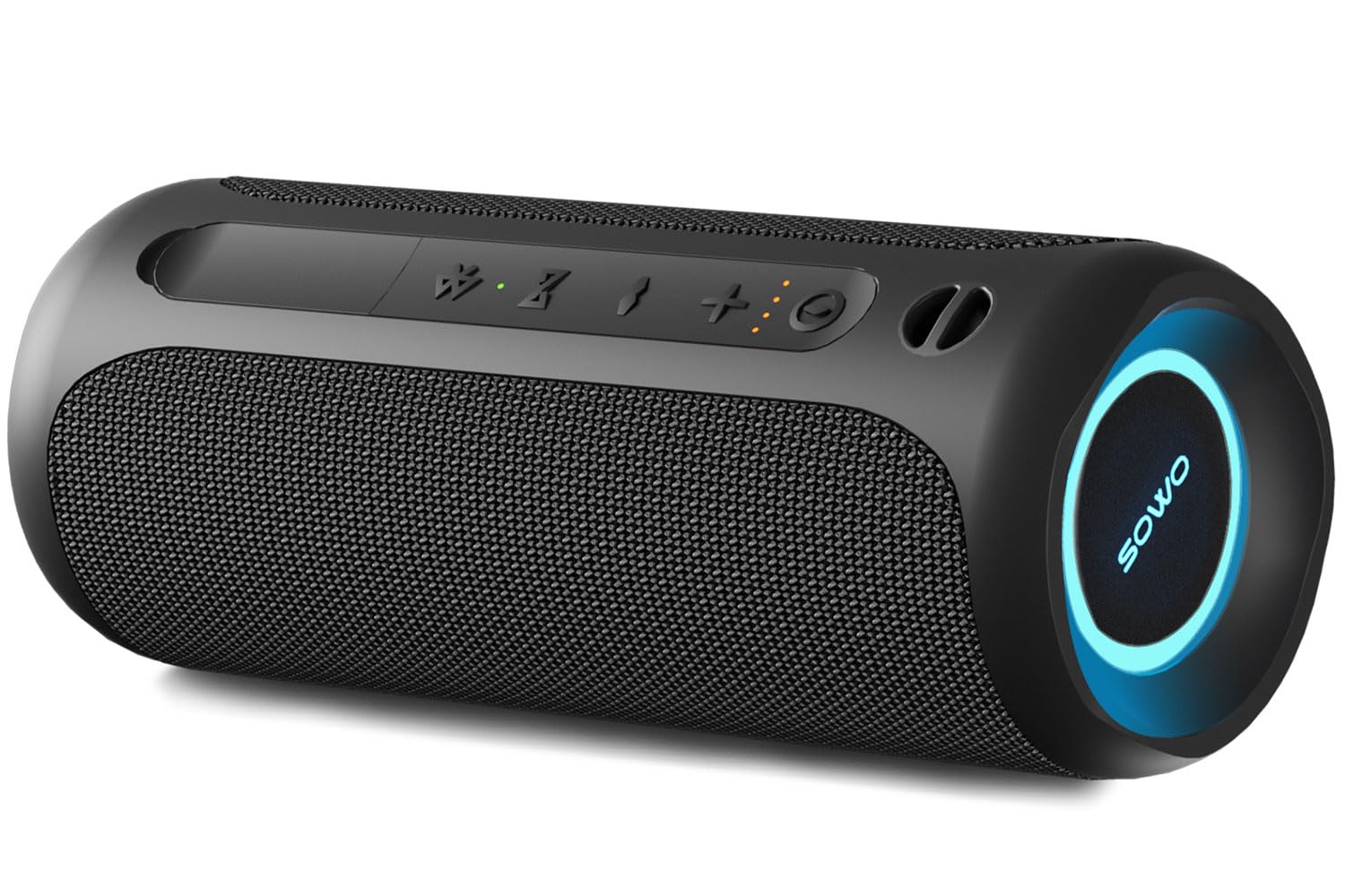 Wireless Portable Bluetooth Speaker for Home and Outdoor - Black
| IPX7 Waterproof 25W Bassboom Bluetooth Speaker with